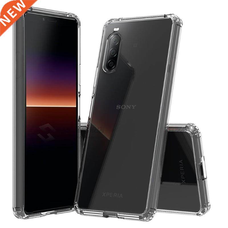 Soft Silicon TP/PC Case Sony Xperia 10 II Fundas Capa Shock
