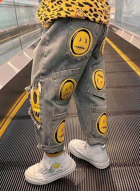 Baby Boys Jean Pants Kds Denm Trousers Chldren Casual Jea