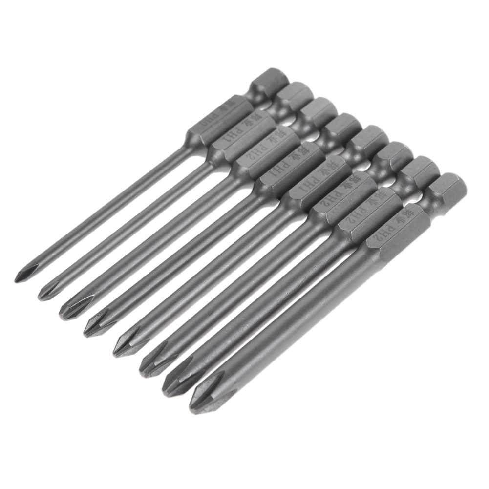 8pcs 75mm Long Hex Cross Head its S2 Steel Set Repair Hand