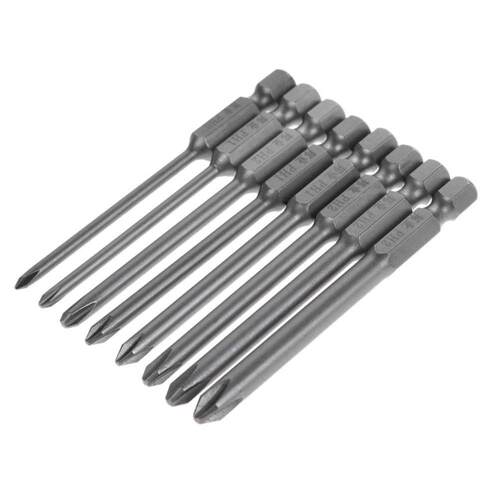 8pcs 75mm Long Hex Cross Head its S2 Steel Set Repair Hand