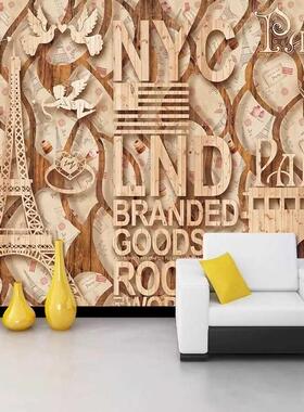 Drop Shipping Custom Wallpaper Wall Mural French Style Nosta