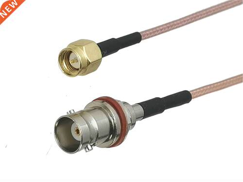 RG316 SMA Male Plug to BNC Female jack Bulkhead Nut O-Ring R