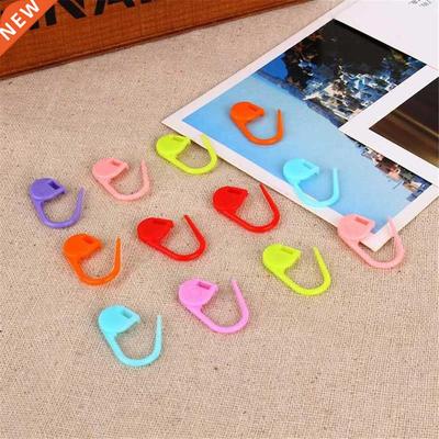 100pcs/lot Needle Clip Hook Plastic Knitting Tools Locking