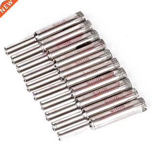 10pcs Coated Holesaw 8mm Drill Bit Hole Saw Set For Glass Ti