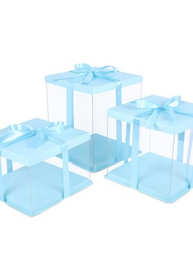 4-inch 14-inch 16 inch blue double-layer heightening Barbie