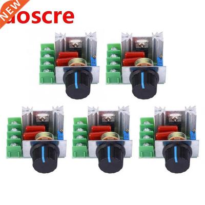 5 Pcs 2000W Motor Speed Controller 50~220V AC 220V PWM Varia