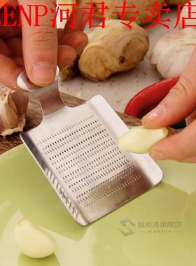 Stainless Steel Ginger Shredder Wasabi Grinder Garlic Grater