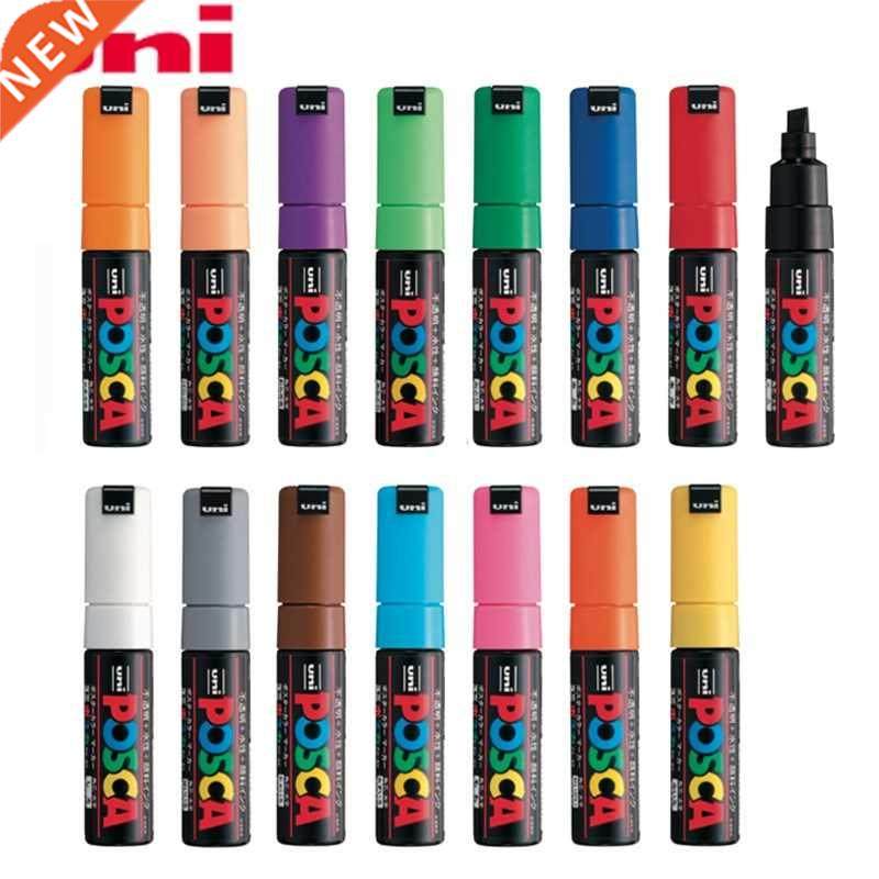 1pcs Uni Posca Paint Marker Pen PC 8K Pen Broad Tip 8mm 1