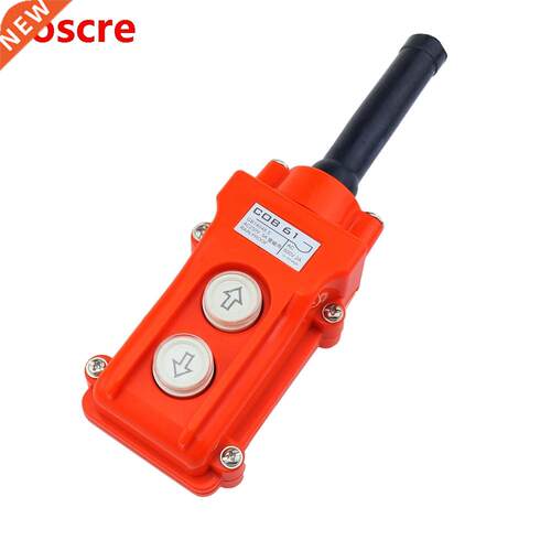 Water Proof Hoist Crane Pendant Up Down Station Pushbutton S
