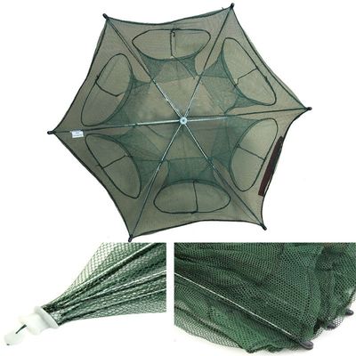 Portable Foldable Fishing Net Fish Shrimp Crab Baits Cast Me