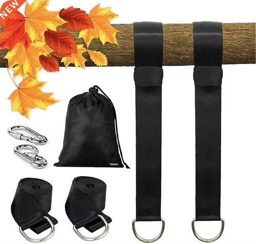 One Pair e Swing Hanging Kit Hammock Straps Camping 350 KG L
