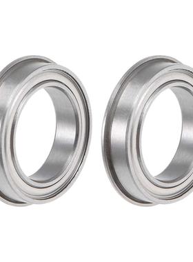 F6701ZZ Flange Ball Bearing 12x18x4mm Shielded Chrome Bearin
