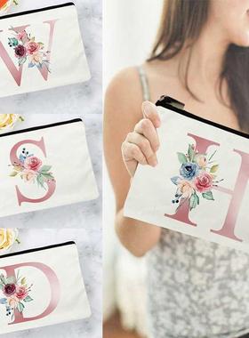 Bridesmaid Proposal Makeup Bag Cute Organizer Bag Pouchs Wed