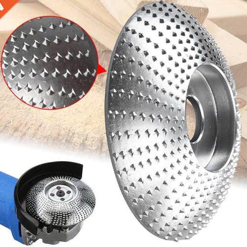 Curved Woodworking Polishing Barbed Disc Angle Grinder Grind