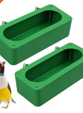 Chicken Water Cup with Hooks Cage Hanging Plastic Bowl Anti