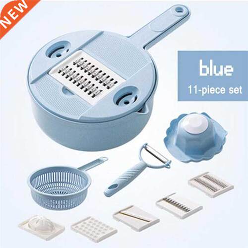 11pcs Multifunction Vegetables Cutter Kitchen Stainless Blad