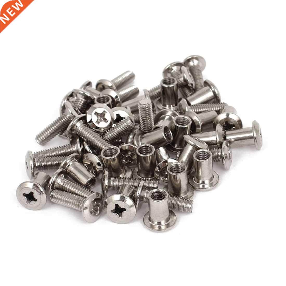6mmx20mm Phillips Countersunk Head Cap Screw Bolts Barrel Nu
