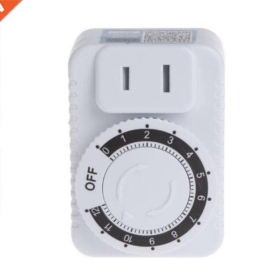 AC 220V 12 Hour Electrcal Mechancal Tmer Wall Plug Swtch