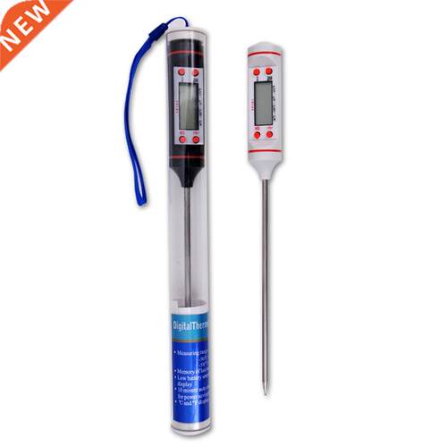 Ktchen Dgtal BBQ Food Thermometer Meat Cake Candy Fry Gr
