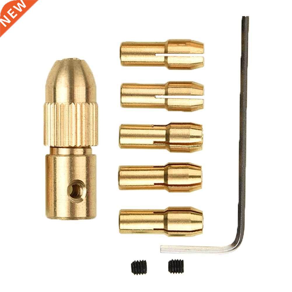 8Pcs 0.5-3mm Drill Chuck Self-Tighten Electric Drill Bits Co