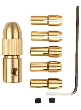 8Pcs 0.5-3mm Drill Chuck Self-Tighten Electric Drill Bits Co