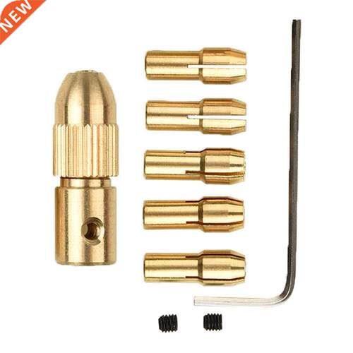 8Pcs 0.5-3mm Drill Chuck Self-Tighten Electric Drill Bits Co