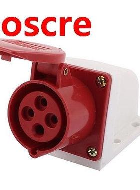 AC 380V-415V 16A IP44 3P+E 4P Female Industrial Caravan Wate