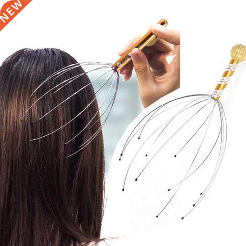 1PC Octopus Head Scalp Relaxation Massage Pain Relief Body M