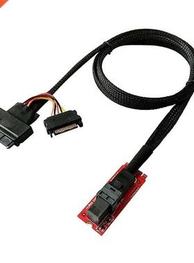 Computer Cables Connector U.2 SFF-8639 to M.2 M Key NVMe Ada