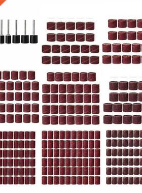 323 Pcs Sanding Drum Sandpaper 1/4-Inch 3/8-Inch 1/2-Inch Ba