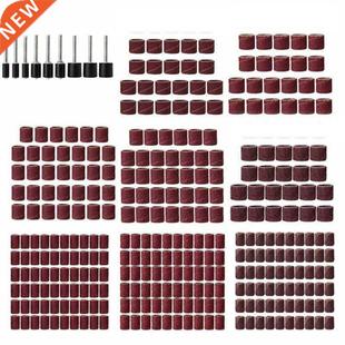 323 Pcs Sanding Drum Sandpaper 1/4-Inch 3/8-Inch 1/2-Inch Ba