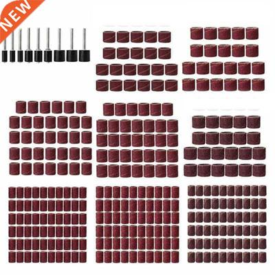 323 Pcs Sanding Drum Sandpaper 1/4-Inch 3/8-Inch 1/2-Inch Ba