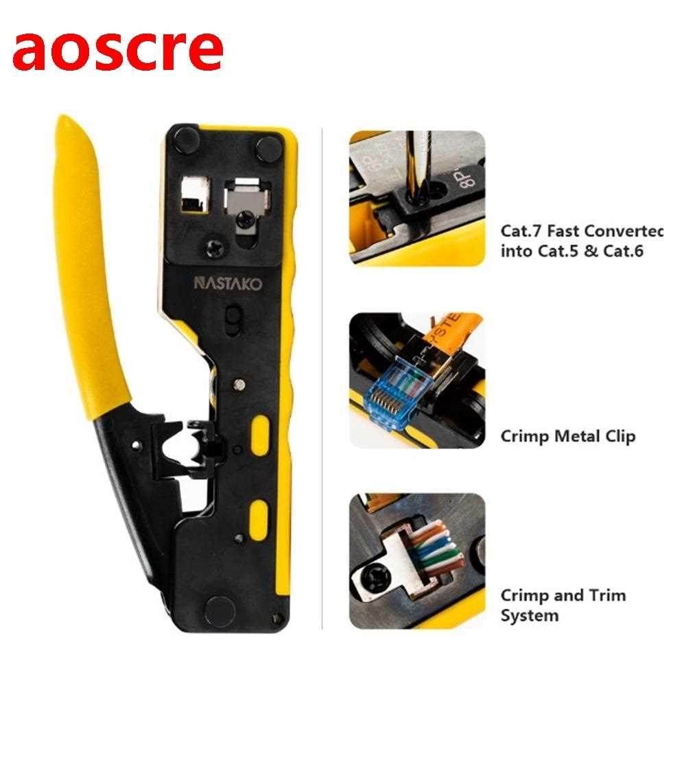 NEW RJ45 tool EZ RJ45 network tool rj45 crimper RJ45 Cale C