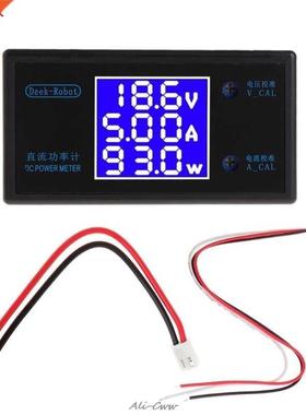 DC 0-50V 5A 250W voltmètre ampèremètre