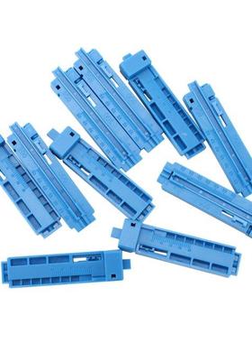 10Pcs 2 in 1 Economical Fixed Length Guiding Rail Fiber Opti