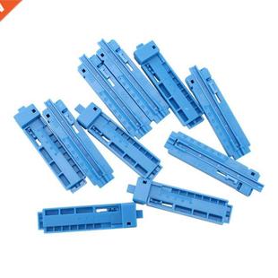 10Pcs 2 in 1 Economical Fixed Length Guiding Rail Fiber Opti