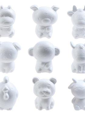 12cm Zodiac Signs Rat Kids Craft Toys Foam Animals Modeling