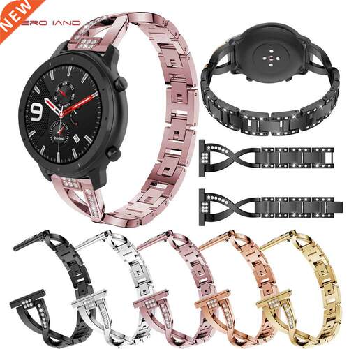 20 22mm Metal Steel Bracelet for Huami Amazfit Pace Stratos