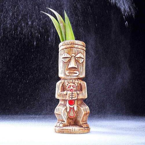 450ml Ceramic Tiki Mug Creative Porcelain Beer Wine Mug Cup