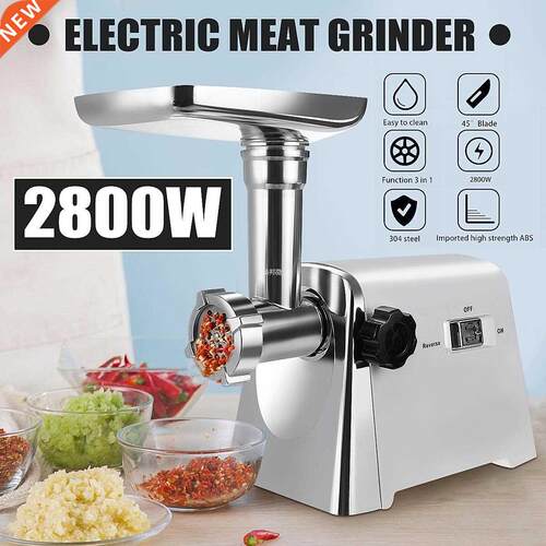 2800W Electric Meat Grinders Powerful Stainless Steel Meat G