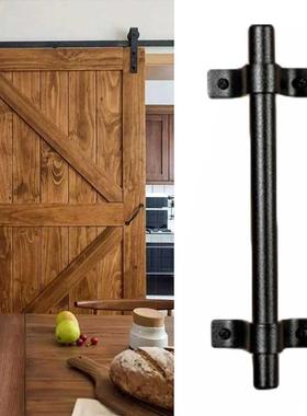 1pcs Crbon Steel Brn Door Hndle Gte Hndle Pull Hevy Du