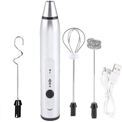 Milk Frother Electric Coffee Mixer Rechargeable Handheld Egg