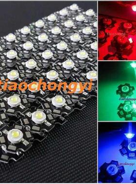 Hot 100 pcs 1W W High Power red green Blue Royal blue LED w