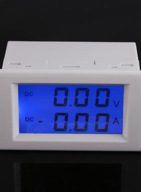 DC 0-199.9V 10A Ammeter Voltmeter LCD Volt Amp Panel Meter W