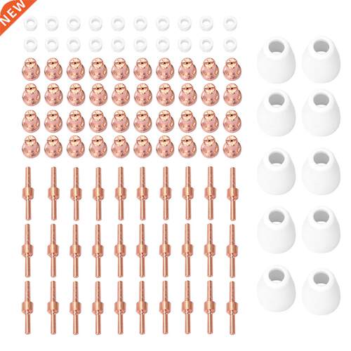 100PCS PT31 Welding Torch Kit Electrode Nozzle Plasma Cutter