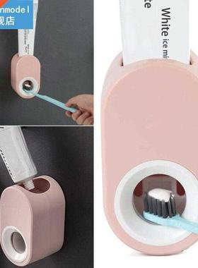 Dust-proof Toothbrush Holder No trace Wall Mount Stand Bathr