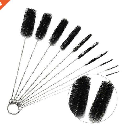10pcs/set Nylon Brush Multi-Functional Cleaning Tools Drink