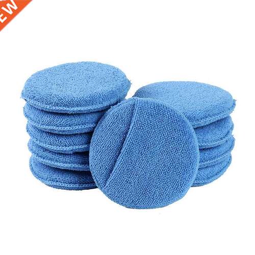 Soft Microfiber Car Wax Applicator Pad Polishing Sponge for