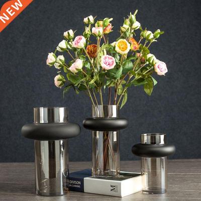 Nordic Minimalist Glass Vase Creative Home Decor Vase Glass