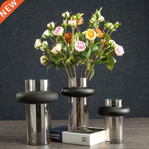 Nordic Minimalist Glass Vase Creative Home Decor Vase Glass
